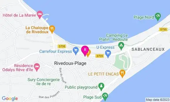 Localisation Restaurant  Chez Ré Monde