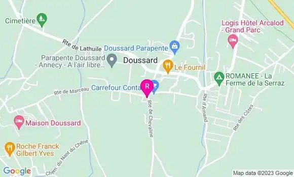 Localisation Bistrot du Coin