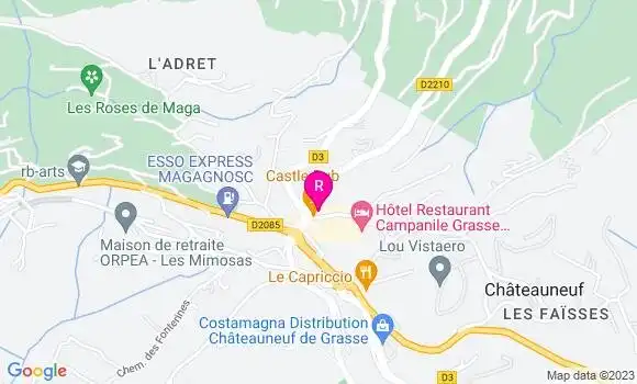 Localisation Restaurant  La Licorne