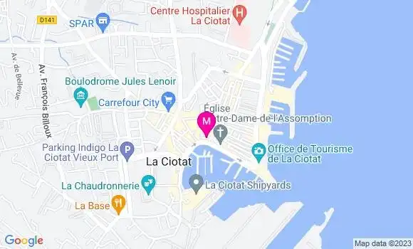 Localisation Restaurant  Le Bar des Glaces
