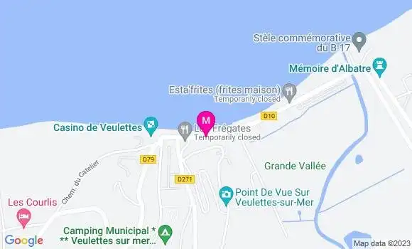 Localisation Restaurant  Côté Plage