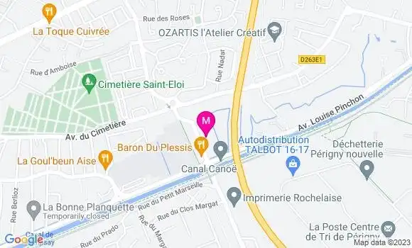Localisation Restaurant  L