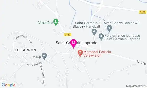 Localisation Restaurant  Le Saint Germain
