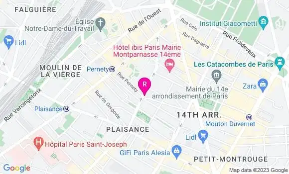 Localisation Restaurant  L