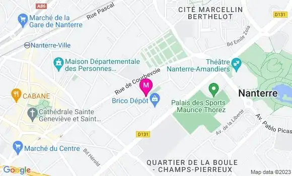 Localisation Restaurant  Aux Armes de la Ville