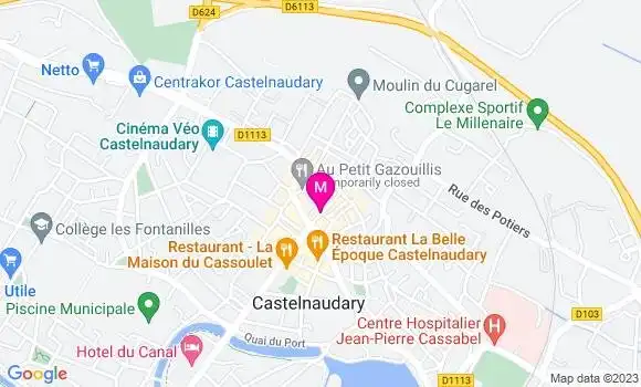 Localisation Restaurant  Chez Dorina