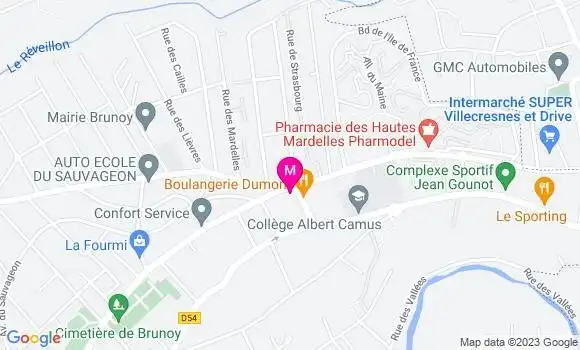 Localisation Restaurant  Le Plateau