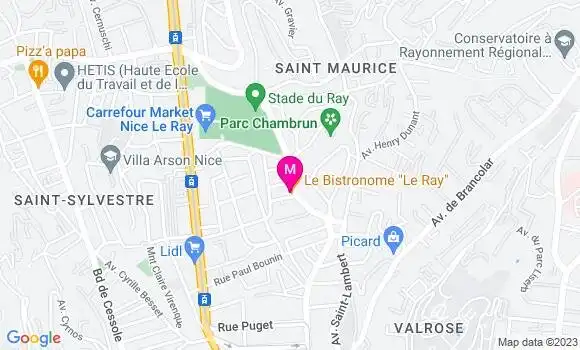 Localisation Bistrot Le Bistronome