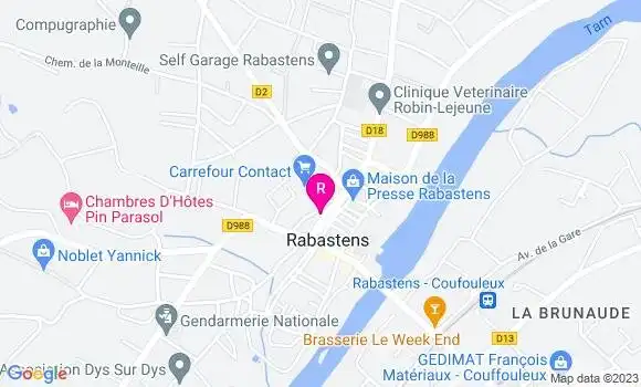 Localisation Restaurant  Le Banc Sonore