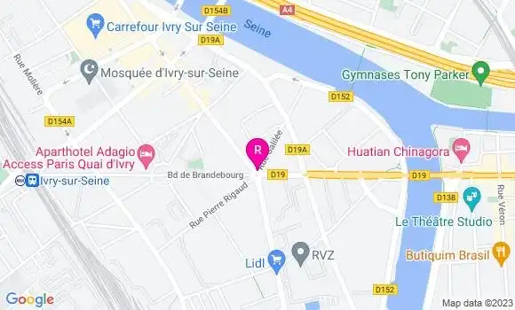Localisation Restaurant  L