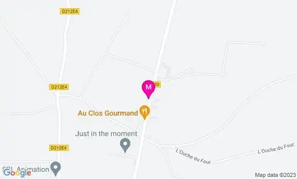 Localisation Restaurant  Au Clos Gourmand