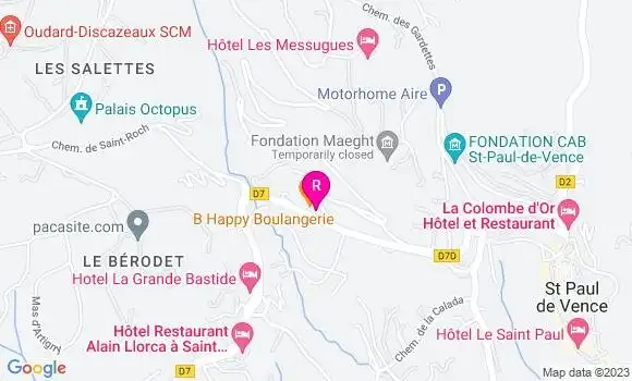 Localisation Restaurant  Le 777 sous la Verrière