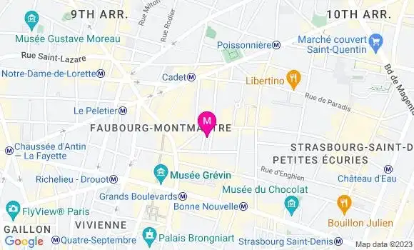 Localisation Pizzeria Le Bookie