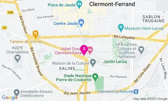Localisation Restaurant  L