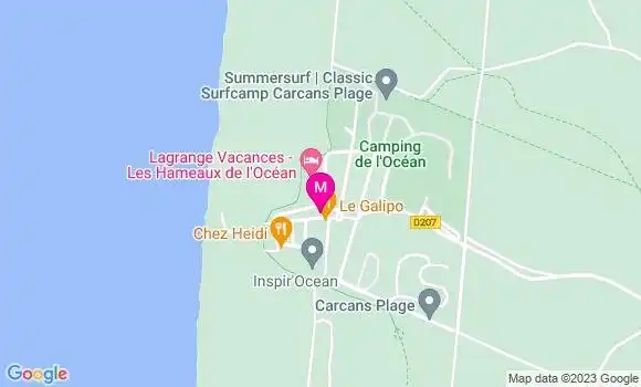 Localisation Restaurant  Atlantic Café