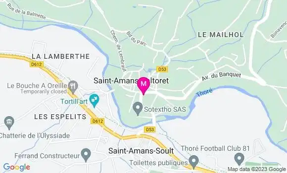 Localisation Restaurant  La Voie Gourmande