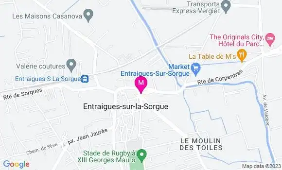 Localisation Restaurant  Les 4