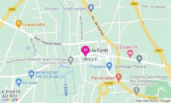 Localisation Auberge des Trois Pignons