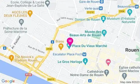 Localisation Restaurant  Le P