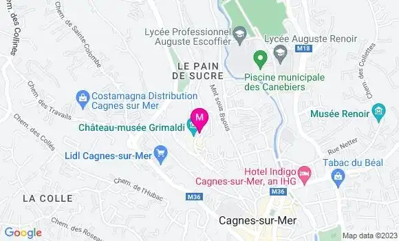 Localisation Restaurant  Les Baux