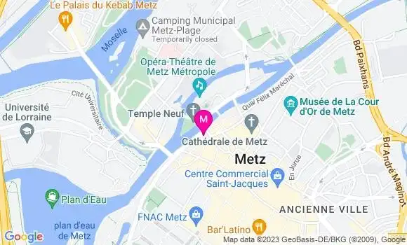 Localisation Bistrot Le Bistronome