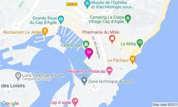 Localisation Restaurant  Le Magellan