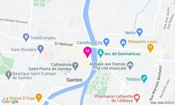 Localisation Restaurant  La Terrasse