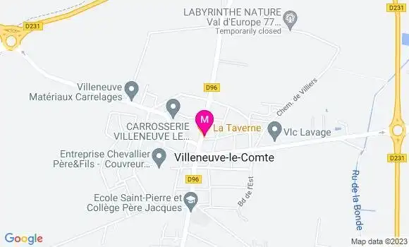 Localisation La Taverne