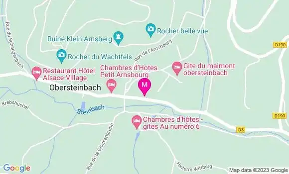 Localisation La Taverne du Steinbach