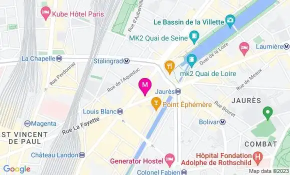 Localisation Restaurant  La Rotonde