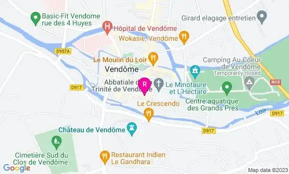 Localisation Restaurant  Dame