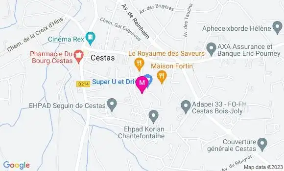 Localisation Restaurant  Le Trinquet