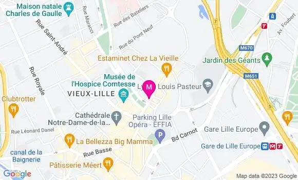 Localisation Restaurant  Backhouse