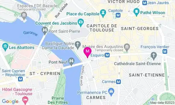 Localisation Restaurant Tapas Le Ministère
