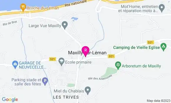 Localisation Restaurant  Chez Mathilde