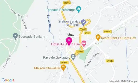 Localisation Crêperie Crèperie du Jeu de l