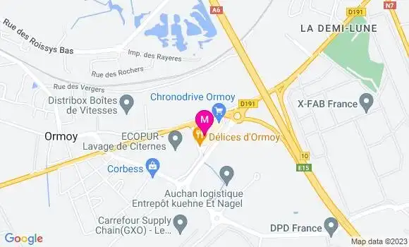 Localisation Restaurant  Délices d