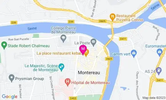 Localisation Restaurant  Sucré Salé