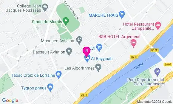 Localisation Restaurant Turc Izmir