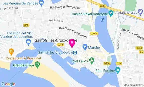 Localisation Restaurant  Le Bouchon
