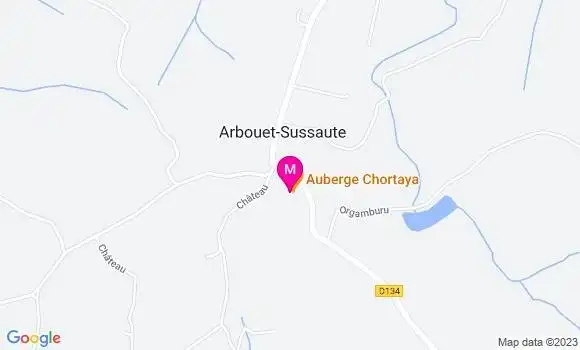 Localisation Auberge Chortaya