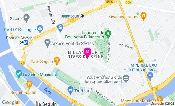 Localisation Restaurant  L