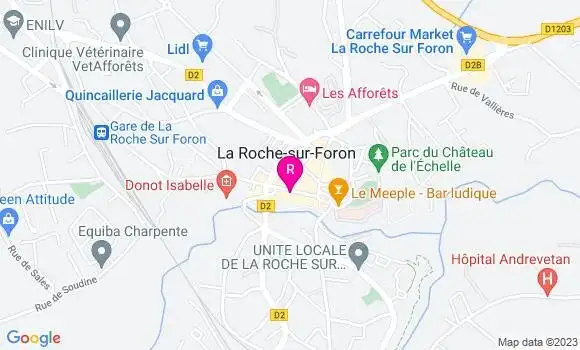 Localisation Restaurant  Le Grain de Folie