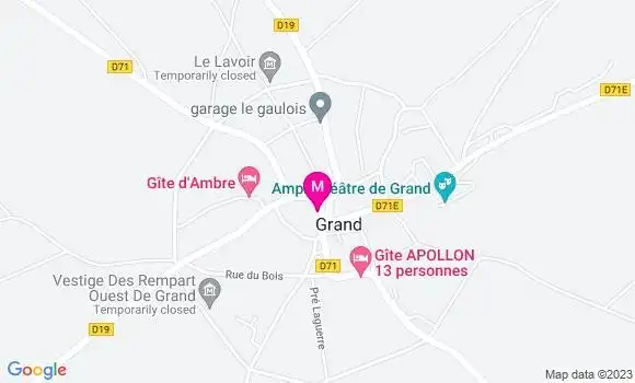 Localisation Restaurant  La Couronne d