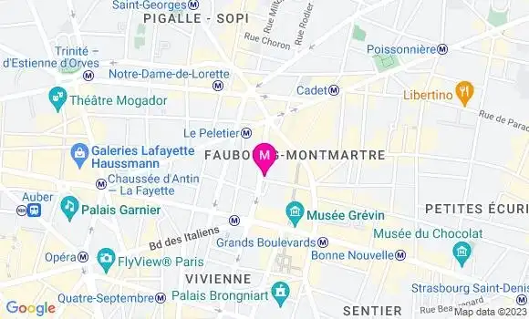 Localisation Restaurant  Le Central