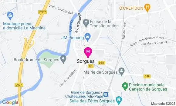 Localisation Restaurant  La Détente