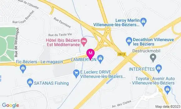Localisation Restaurant  La Fermette