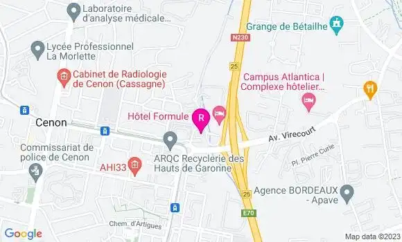 Localisation Restaurant  L