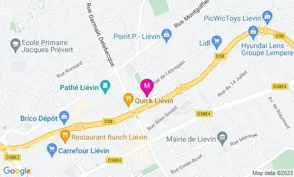 Localisation Restaurant  Le Comptoir du Malt