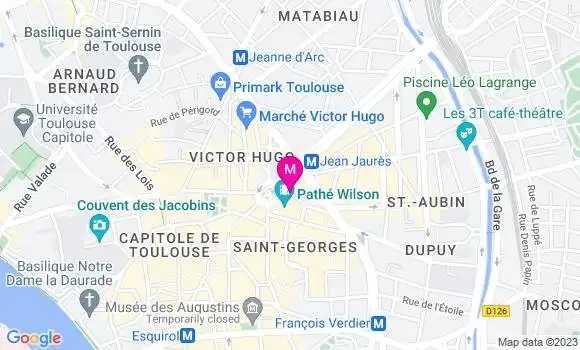 Localisation Restaurant Tapas Le Cosmopolitain